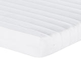 Lit de jour avec gigogne et matelas gris clair 90x200 cm tissu