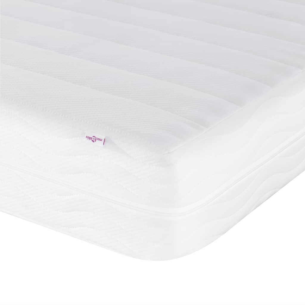 Lit de jour avec matelas vert foncé 90x200 cm velours