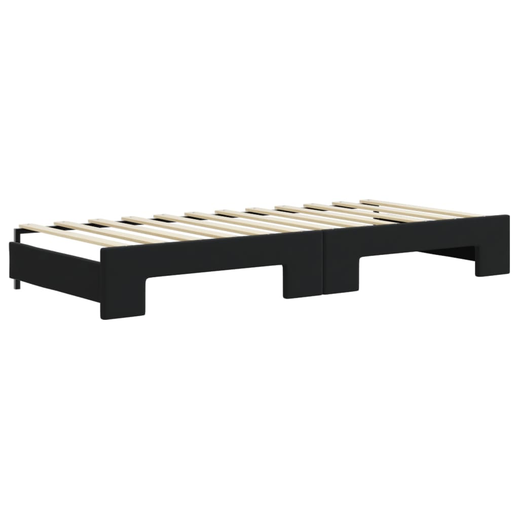 Day bed with trundle without mattress 80x200 cm