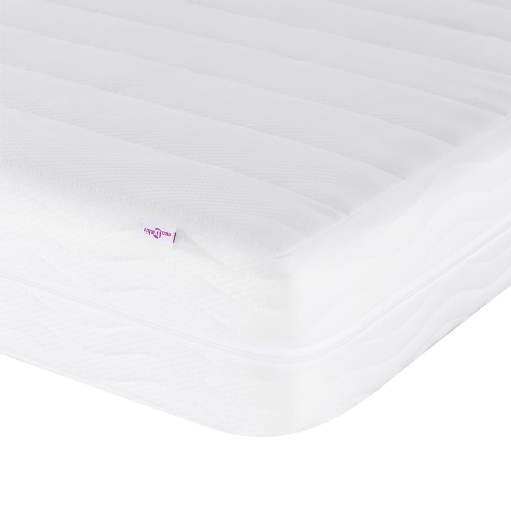 Lit de jour avec matelas taupe 80x200 cm tissu