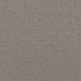 Lit de jour avec lit gigogne taupe 100x200 cm tissu