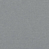 Lit de jour avec lit gigogne gris clair 90x190 cm tissu