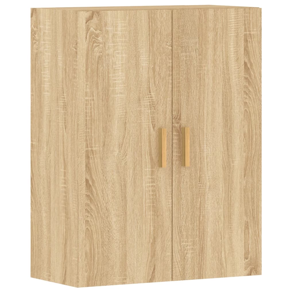 Armoires murales 2 pcs chêne sonoma bois d'ingénierie