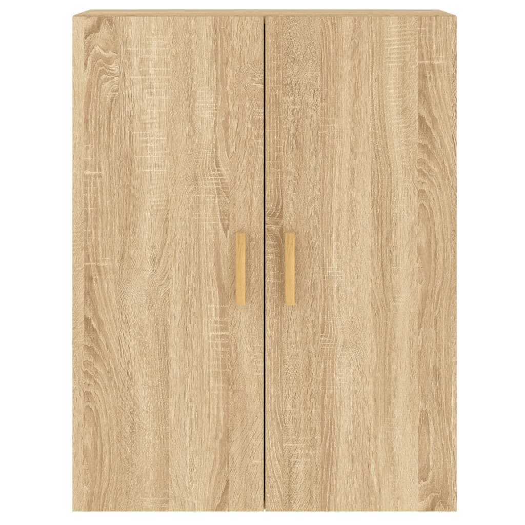 Armoires murales 2 pcs chêne sonoma bois d'ingénierie