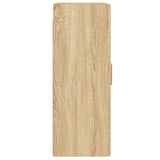 Armoires murales 2 pcs chêne sonoma bois d'ingénierie