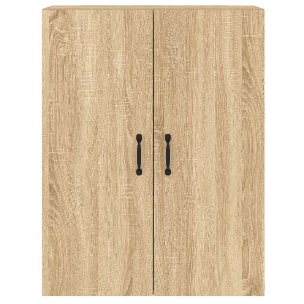 Armoires murales 2 pcs chêne sonoma bois d'ingénierie