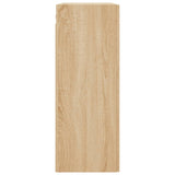 Armoires murales 2 pcs chêne sonoma bois d'ingénierie