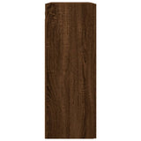 Armoires murales 2 pcs chêne marron bois d'ingénierie