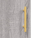 Armoires murales 2 pcs sonoma gris bois d'ingénierie