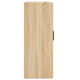 Armoires murales 2 pcs chêne sonoma bois d'ingénierie