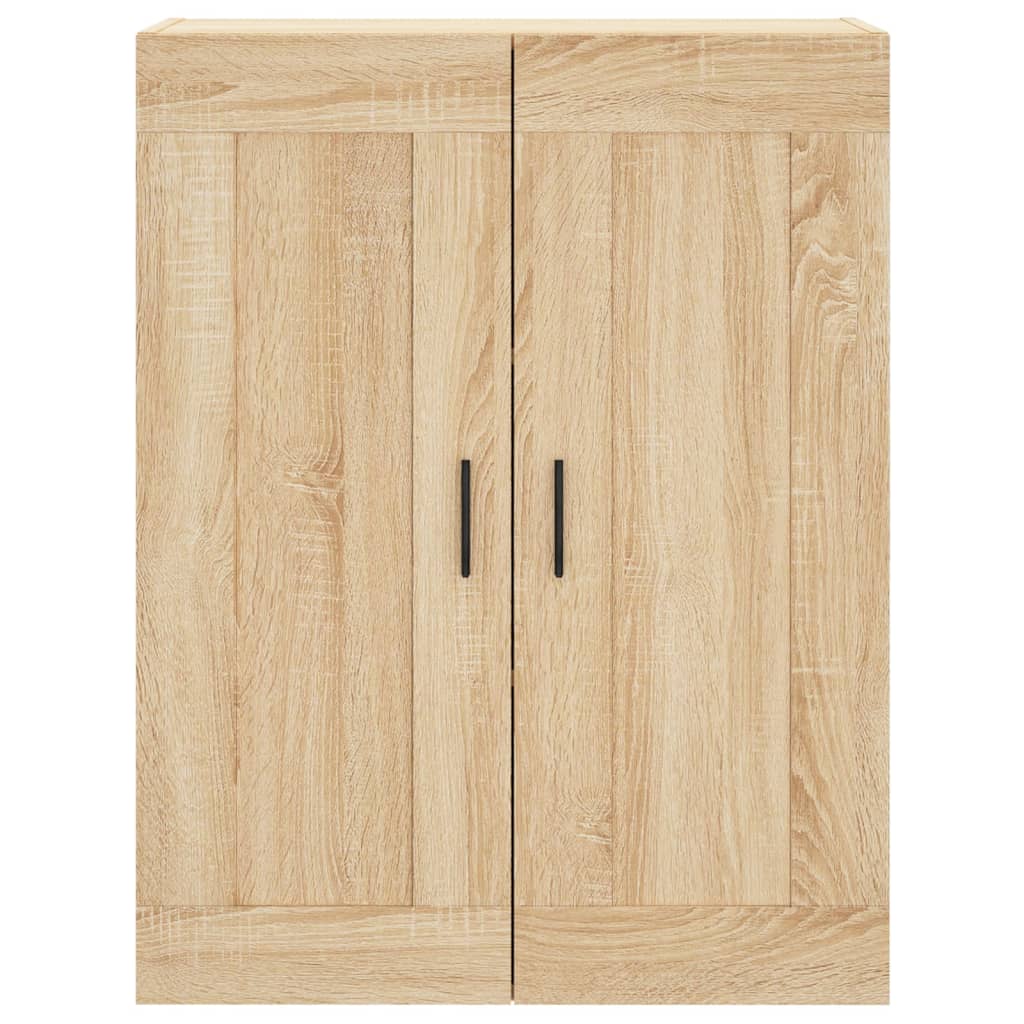 Armoires murales 2 pcs chêne sonoma bois d'ingénierie