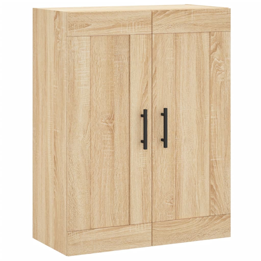 Armoires murales 2 pcs chêne sonoma bois d'ingénierie