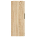 Armoires murales 2 pcs chêne sonoma bois d'ingénierie