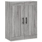 2 pcs wall cabinets sonoma gray engineered wood