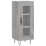 Buffet haut Sonoma gris 34,5x34x180 cm Bois d'ingénierie