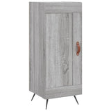 Buffet haut Sonoma gris 34,5x34x180 cm Bois d'ingénierie