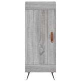 Buffet haut Sonoma gris 34,5x34x180 cm Bois d'ingénierie