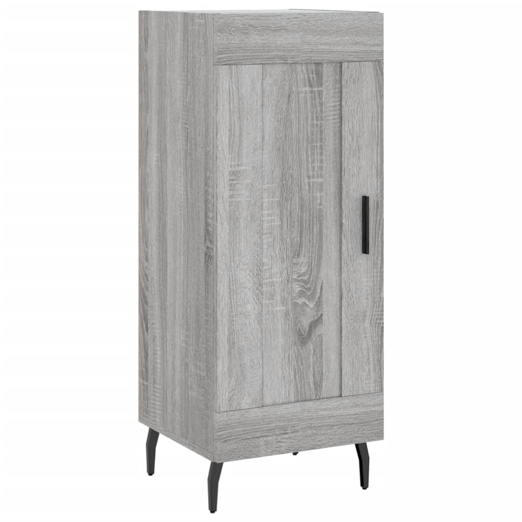 Buffet haut Sonoma gris 34,5x34x180 cm Bois d'ingénierie