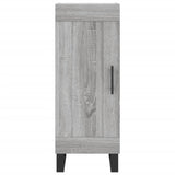 Buffet haut Sonoma gris 34,5x34x180 cm Bois d'ingénierie