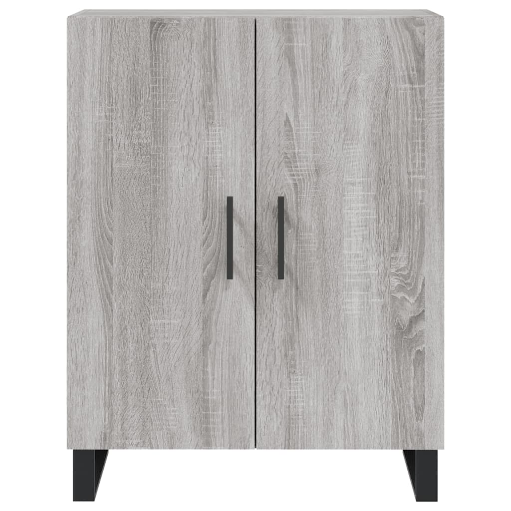 Buffet haut Sonoma gris 69,5x34x180 cm Bois d'ingénierie