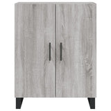 Buffet haut Sonoma gris 69,5x34x180 cm Bois d'ingénierie