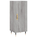 Buffet haut Sonoma gris 34,5x34x180 cm Bois d'ingénierie