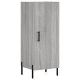 Buffet haut Sonoma gris 34,5x34x180 cm Bois d'ingénierie