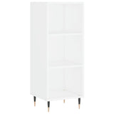 High sideboard White 34.5x34x180 cm Engineered wood