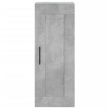 High sideboard Concrete gray 34.5x34x180 cm Engineered wood