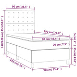 Sommier à lattes de lit avec matelas Rose 90x190 cm Velours