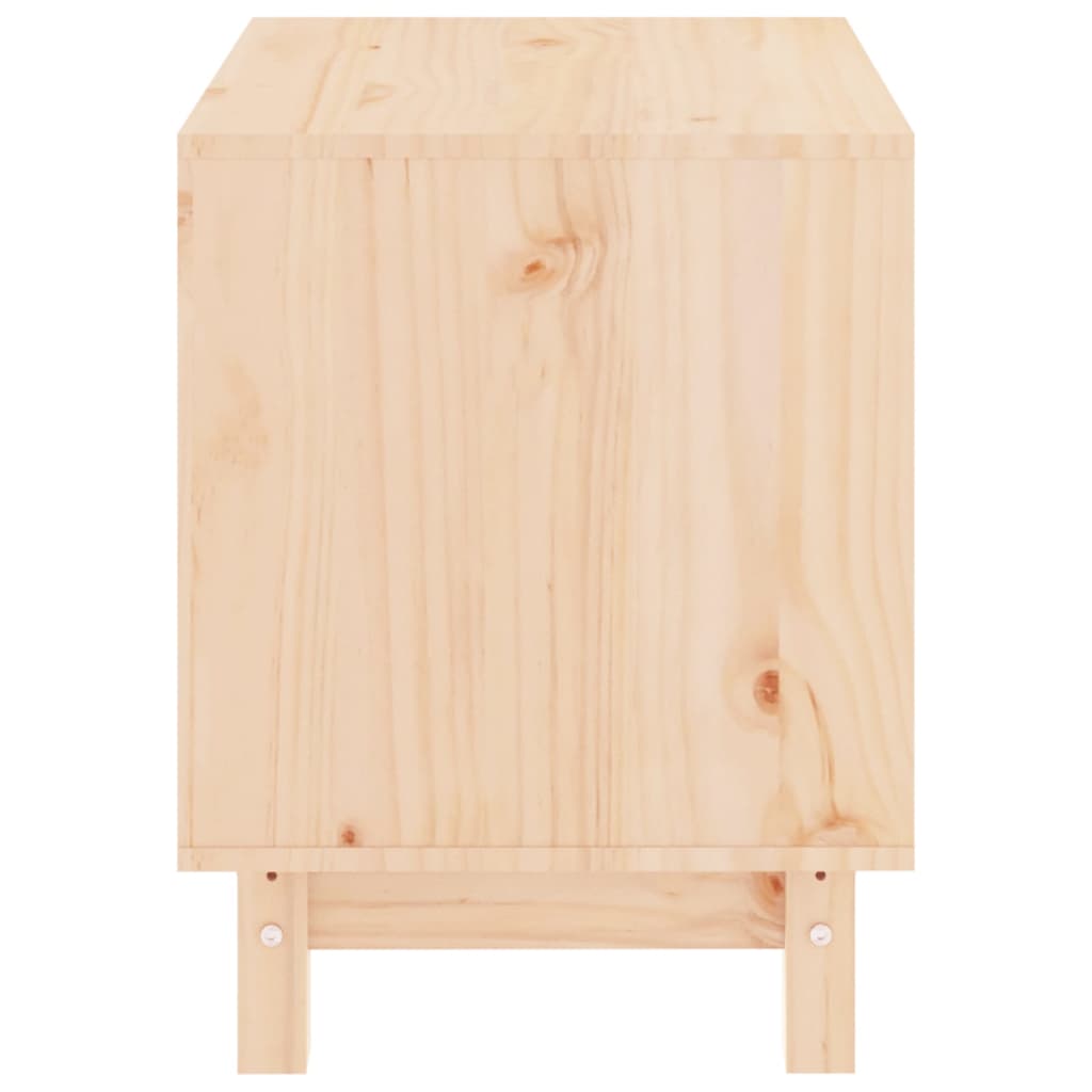 Niche pour chien 50x40x52 cm Bois de pin massif