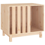 Dog house 70x50x62 cm Solid pine wood