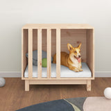 Dog house 70x50x62 cm Solid pine wood