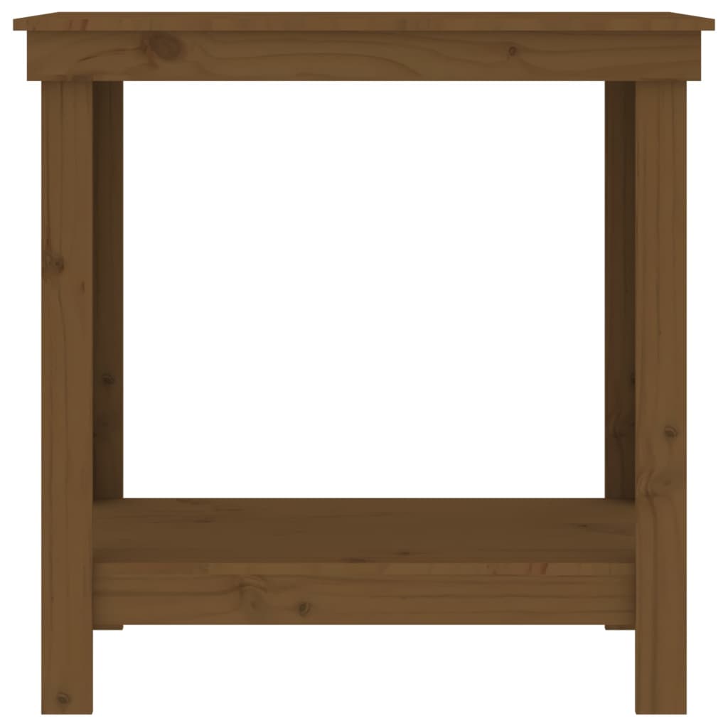 Banc de travail Marron miel 80x50x80 cm Bois de pin massif