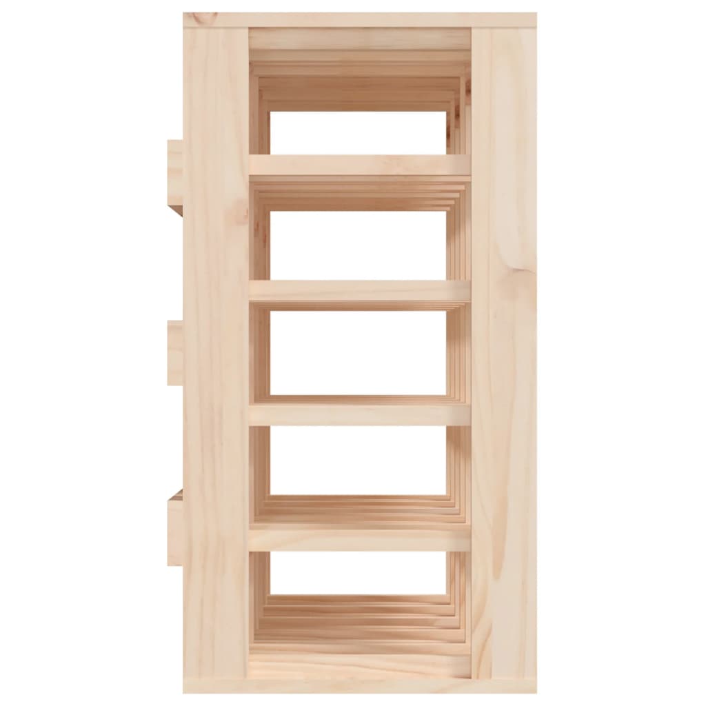 Wine rack 58.5x33x60.5 cm Solid pine wood