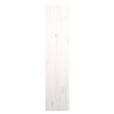 Cache-radiateur Blanc 79,5x19x84 cm Bois massif de pin