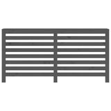 Cache-radiateur Gris 169x19x84 cm Bois massif de pin