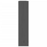 Cache-radiateur Gris 169x19x84 cm Bois massif de pin