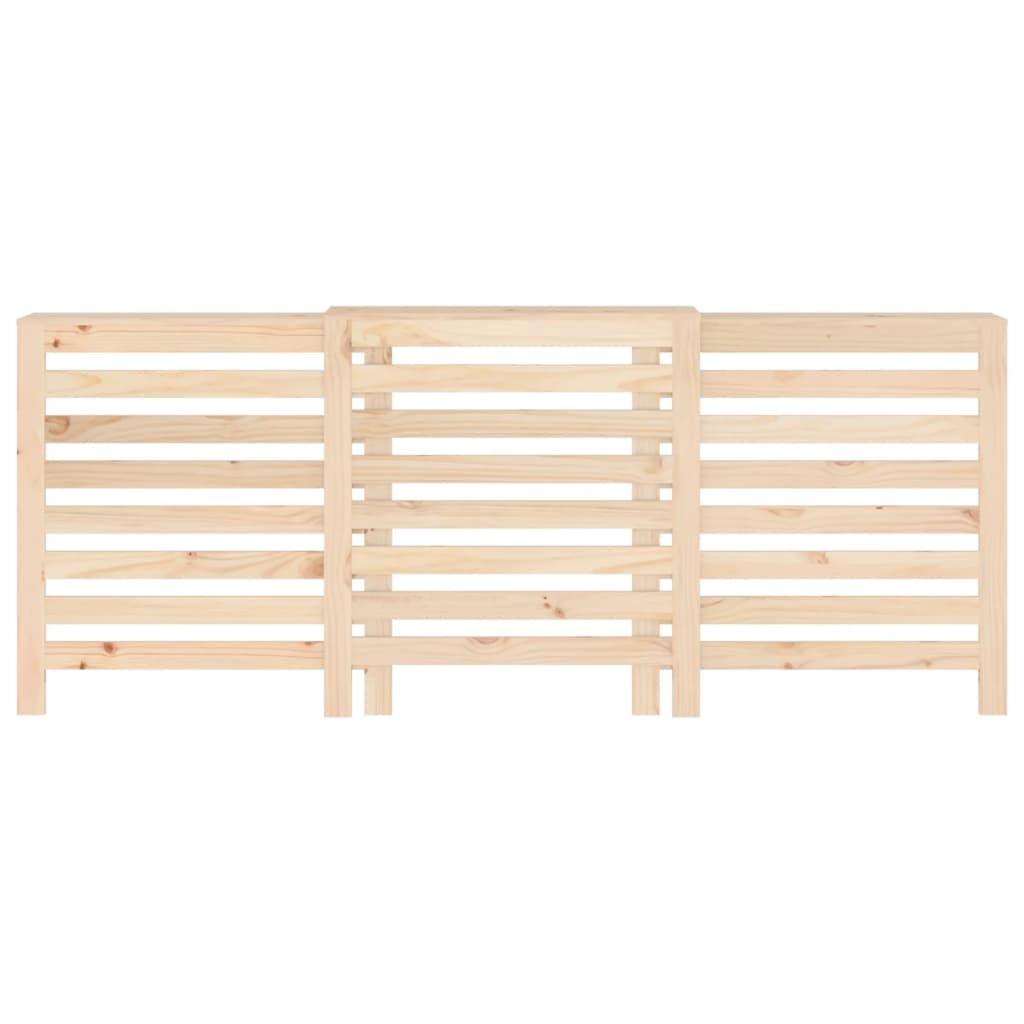 Cache-radiateur 210x21x85 cm Bois massif de pin