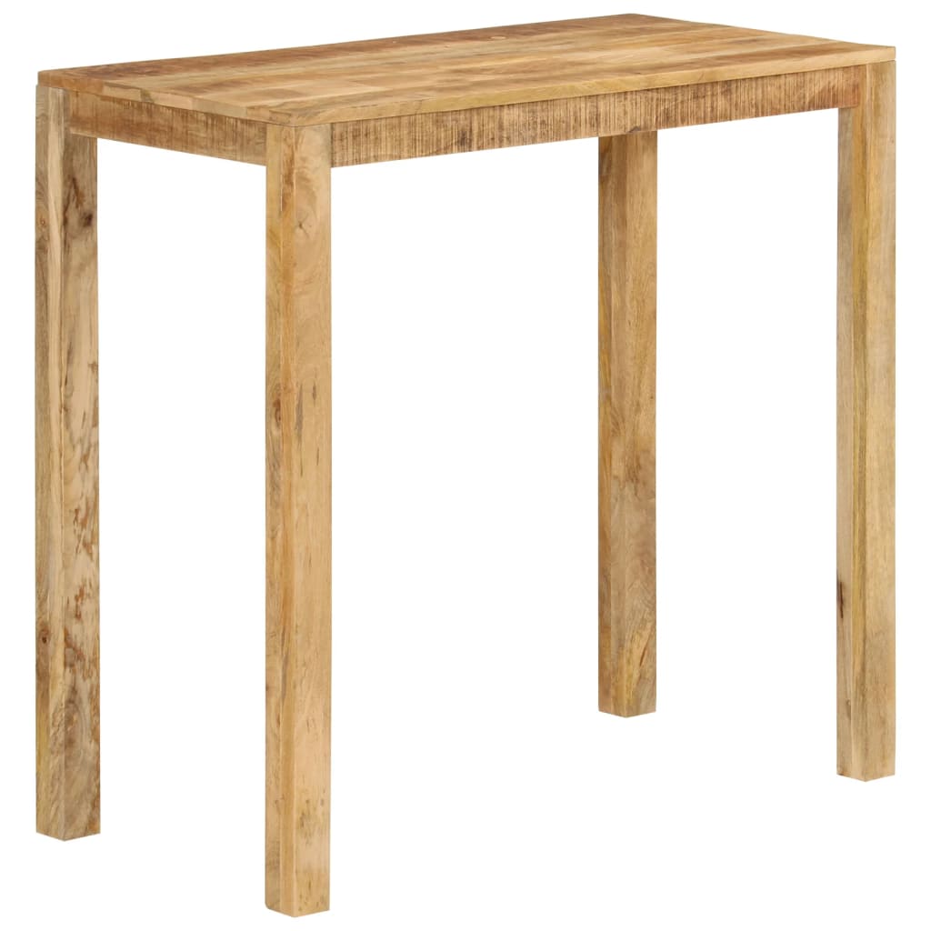 Table de bar 112x55x108 cm Bois de manguier massif