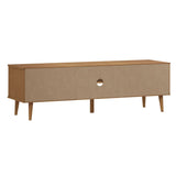 Meuble TV MOLDE Marron 158x40x49 cm Bois de pin massif