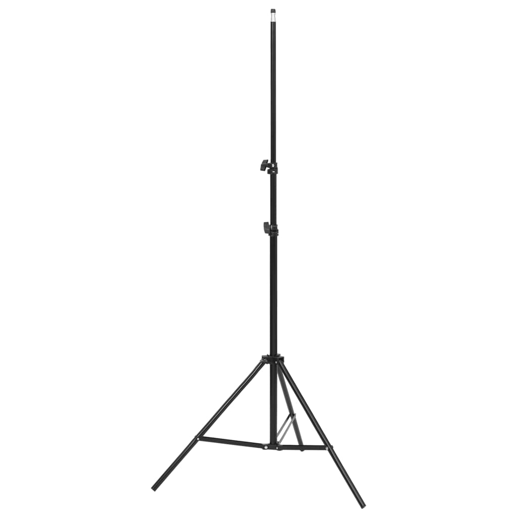 Photo studio kit with lighting and background screen