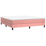 Slatted bed base with mattress Rose 160x200 cm Velvet