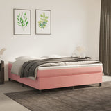 Slatted bed base with mattress Rose 160x200 cm Velvet