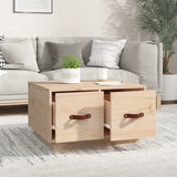 Table basse 60x53x35 cm Bois massif de pin