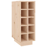 Weinschrank 23x34x61 cm Massives Kiefernholz