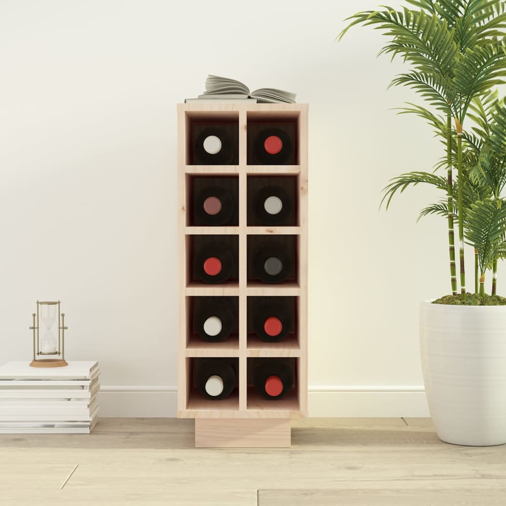 Wine cabinet 23x34x61 cm Solid pine wood