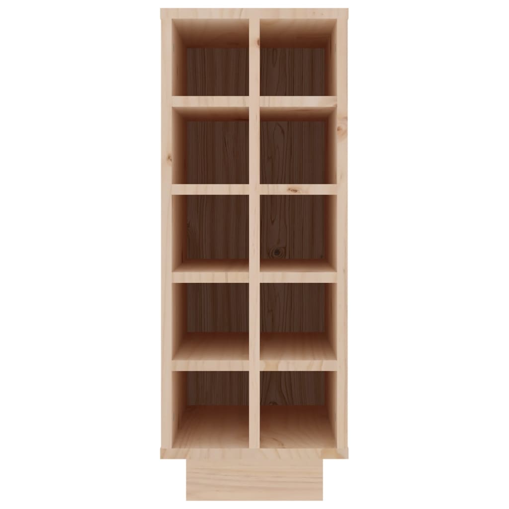 Weinschrank 23x34x61 cm Massives Kiefernholz