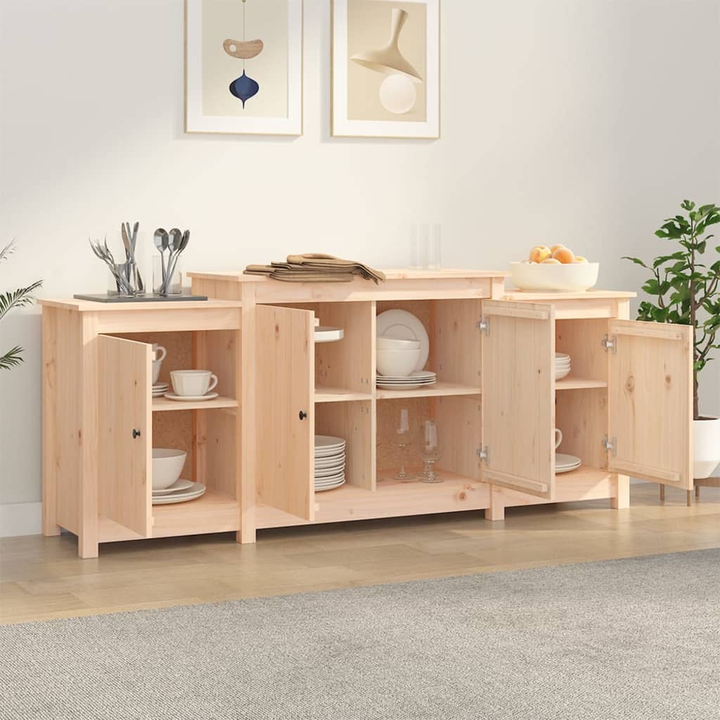 Buffet 164x37x68 cm Bois massif de pin