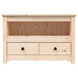 Meuble TV 79x35x52 cm Bois de pin massif